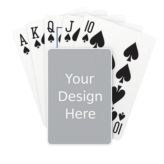 Bridge Size Deck - Custom Back + Standard Faces